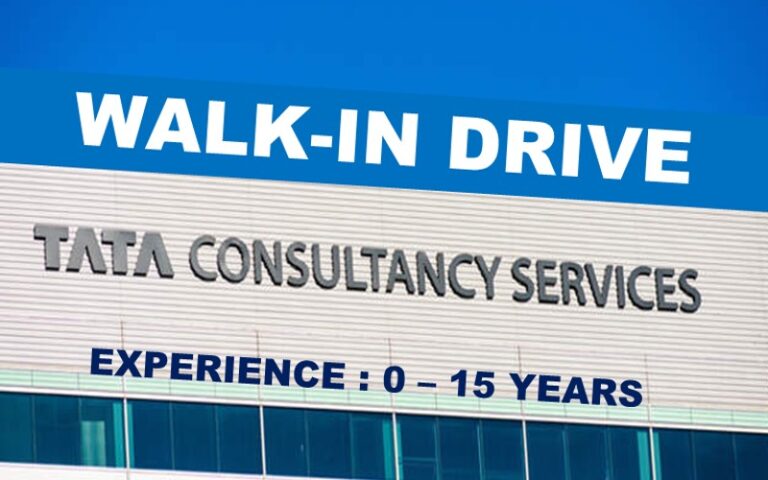 Mega TCS Walk In Interview 18th May 2024 At Hyderabad CareerForFreshers