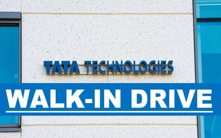 Tata Technologies Walk In Interview 18th Mar 2024 CareerForFreshers