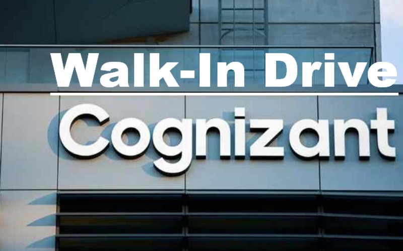 Cognizant Walk-In Dive 2025 | 25th Jan 2025