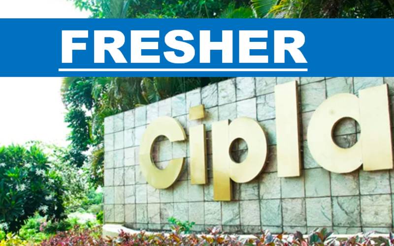 Urgent Cipla Graduate Entry Level Jobs Recruitment Drive In 2025