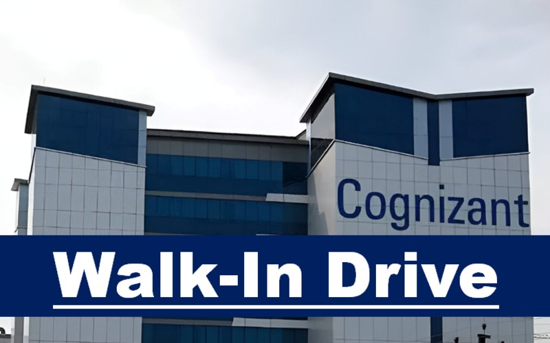 Mega Cognizant Walk-In Drive 2025 | 8th March