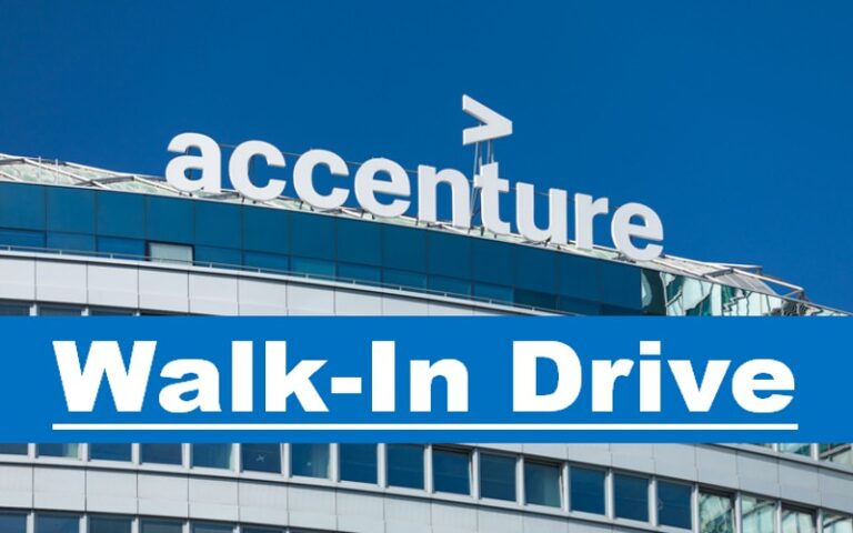 Accenture Walk In Interview 7th Nov 2024 Careerforfreshers 4571