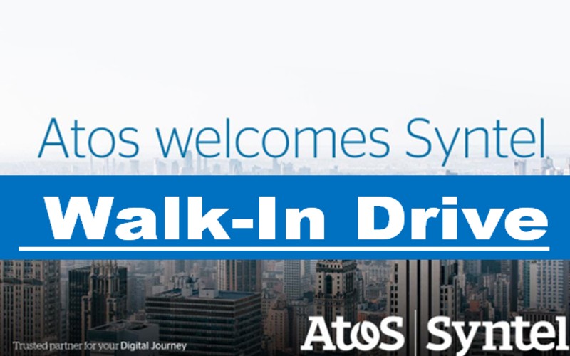 Atos Syntel Mega Walk-In Interview 2025 | 12th Feb - 13th February