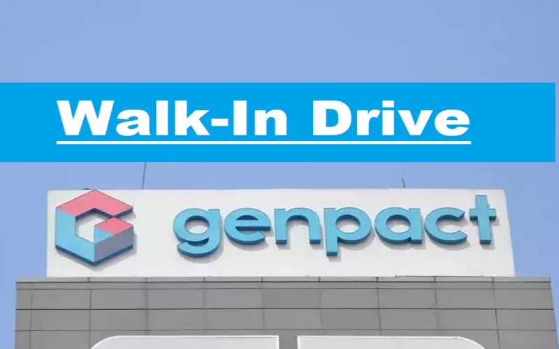 Genpact Mega Walk-in Drive for Wealth Management on 20th April 2024-Pune