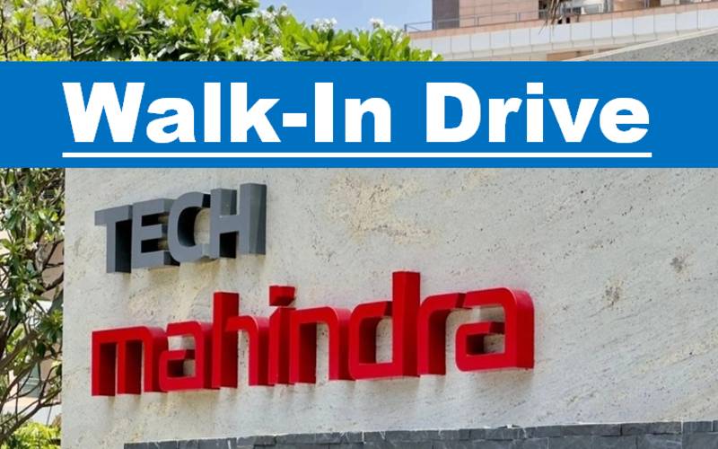 Tech Mahindra Walk-In Recruitment Drive 2025