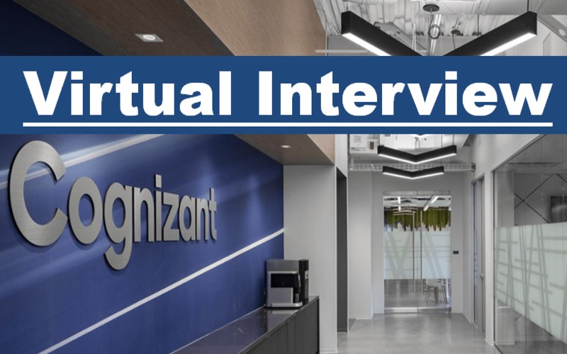 Cognizant Virtual Online Interview | 8th March 2025