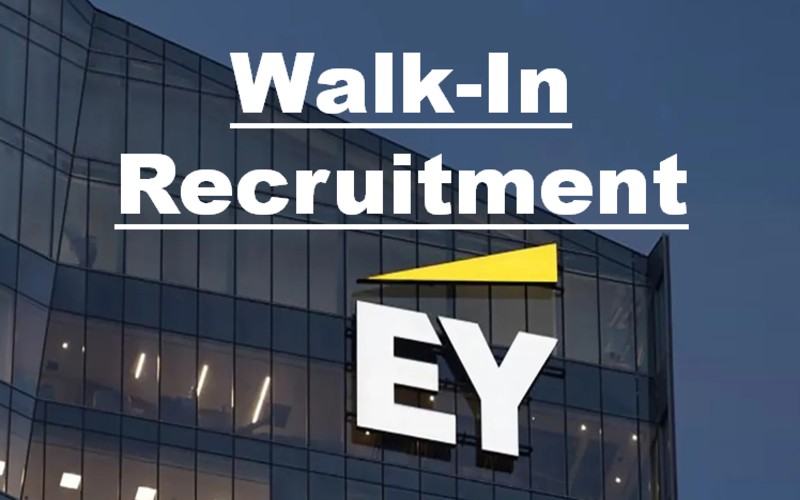 EY Mega Walk-In Recruitment Drive 2025