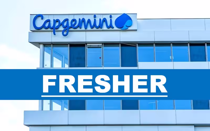 Capgemini Hiring Entry Level | Any Graduate | Operations | 0 - 1 yrs | Apply Now