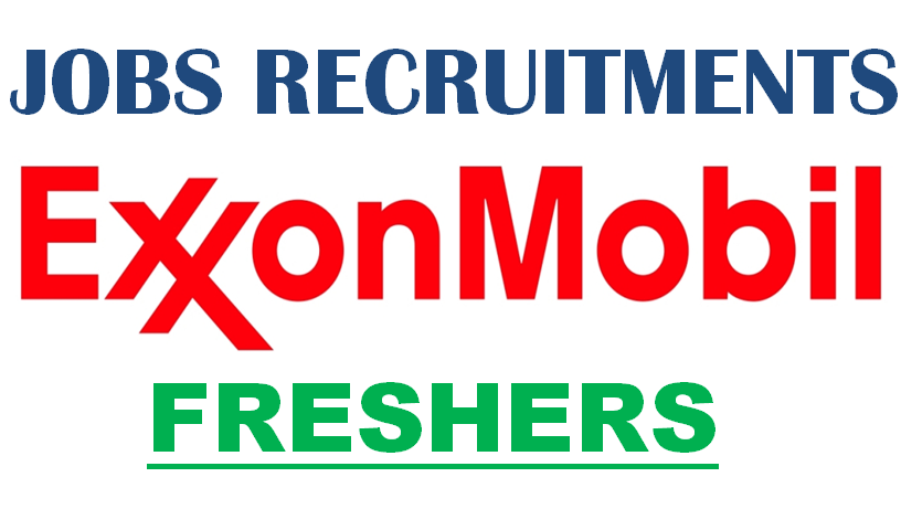 Entry Level Careers Opportunities at ExxonMobil | Oil And Gas Jobs | Exp 0 - 1 yrs