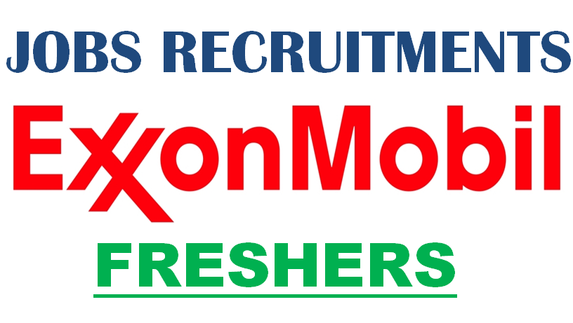 Off Campus ExxonMobil Jobs Recruitment Drive 2025 for Graduate Entry Level Freshers