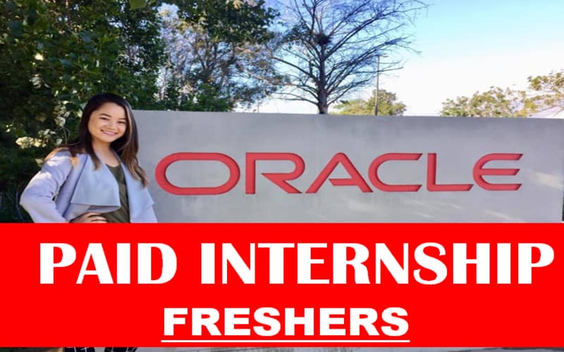 Oracle Virtual Paid Internship