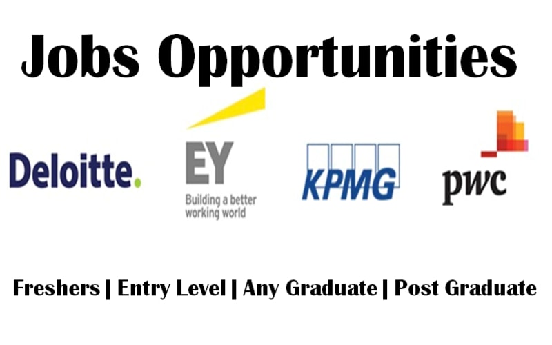 Big Four Firm Careers Opportunities for Graduate Entry Level role in Information Technology | Exp 0 - 3 yrs