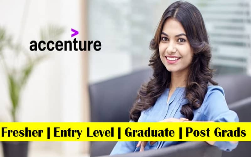 Accenture is Hiring Any Graduate Entry Level role | 0 - 3 yrs