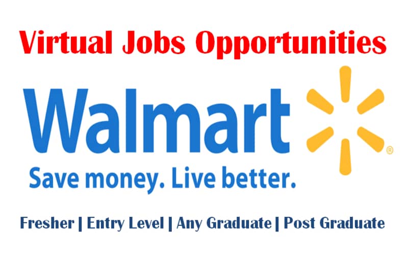 Walmart Jobs Opportunities for Freshers