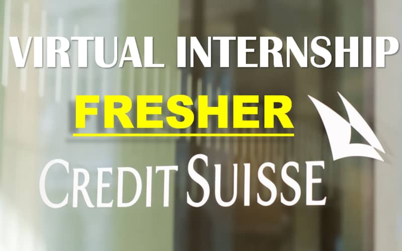 Credit Suisse Virtual Internship