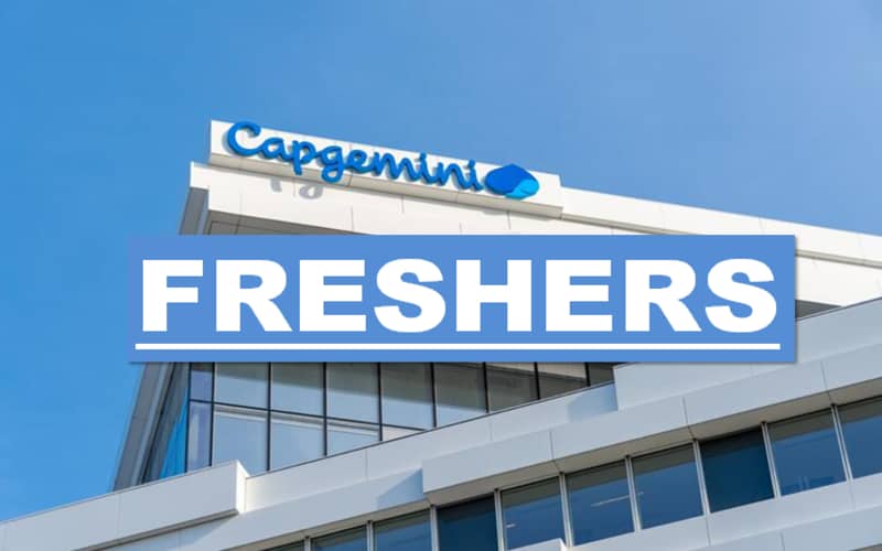 Capgemini Jobs Opportunities Graduate Entry Level Freshers & Experienced 2025