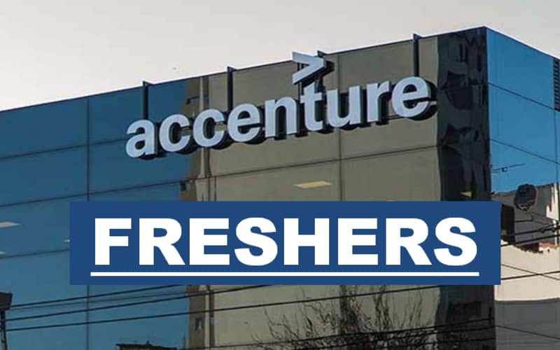 Accenture Jobs Requirements Freshers | Entry Level | Associates | Any Graduate | 0 - 3 yrs | Ireland