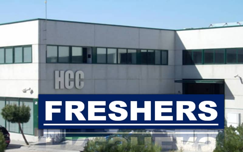 HCC Jobs Requirements Graduate Freshers, Apply Now