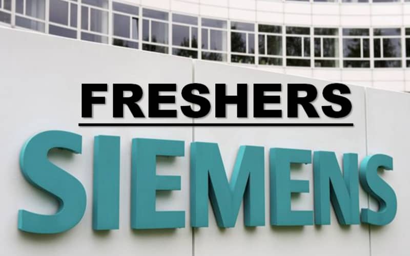 Siemens Job Requirements Graduate Freshers | Any Graduate | MBA | 0 - 1 yrs | Register & Apply Now