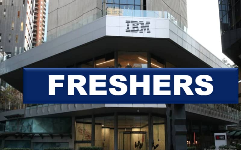 Entry Level Careers Opportunities at IBM for Graduate Fresher | Exp 0 - 0 yrs