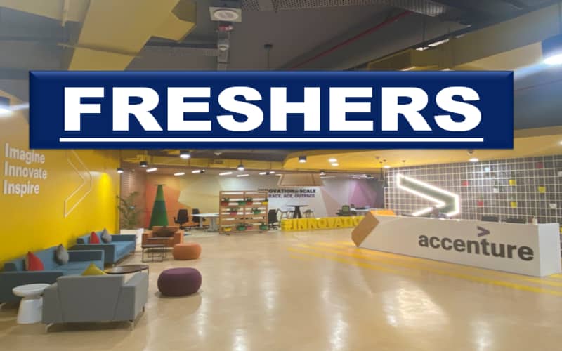 Accenture Careers Opportunities for Graduate Entry Level Fresher | Exp 0 - 3 yrs