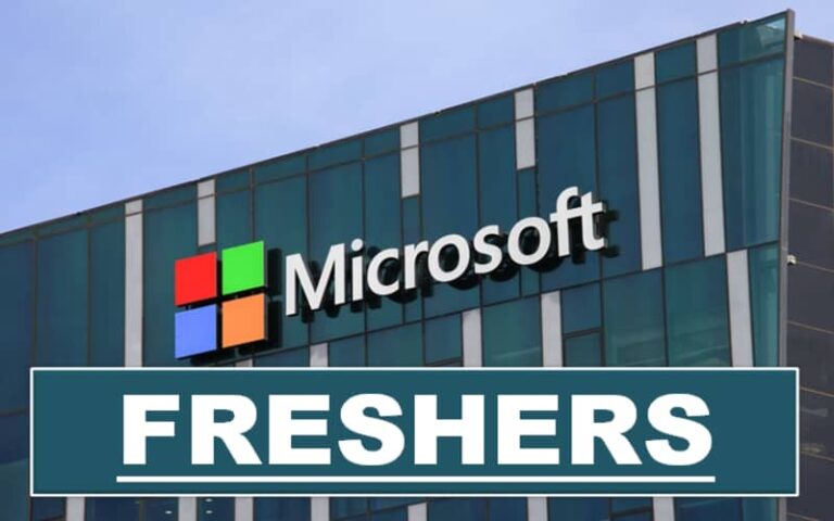 Entry Level Careers Opportunities At Microsoft For Graduate Fresher ...