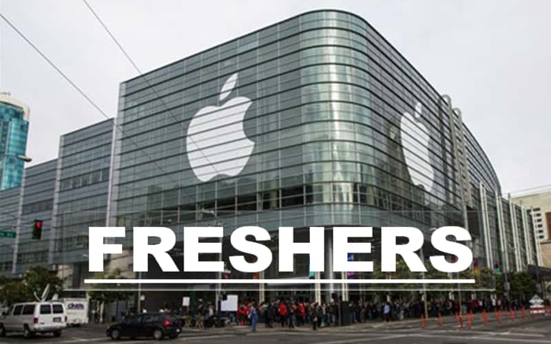 Entry Level Careers Opportunities at Apple for Graduate Fresher | Apple Internship 2023