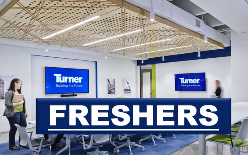 Turner Hiring Graduate Freshers | Entry Level | Any Graduate | 0 - 2 yrs | Apply