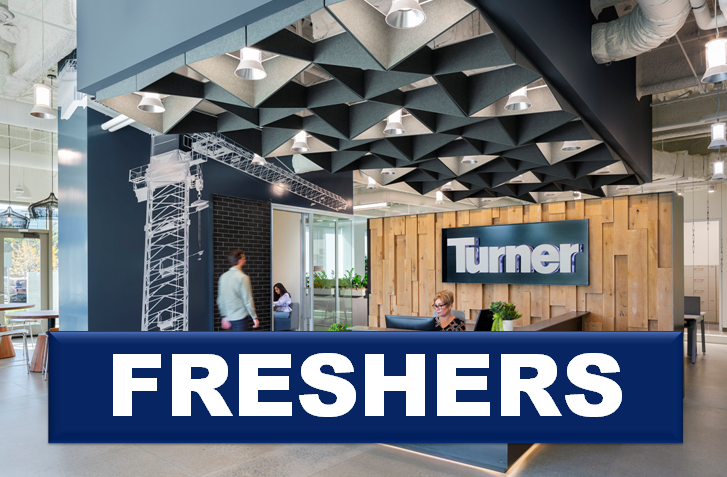 Turner Hiring Graduate Freshers | Projects | 0 - 1 yrs | Apply Now
