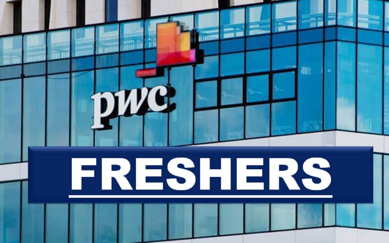 PwC Hiring PwC India Freshers Entry Level Associate Hyderabad 