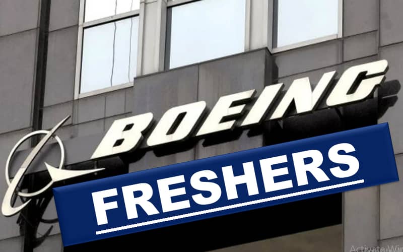Current Jobs Openings At Boeing Fresher 2023