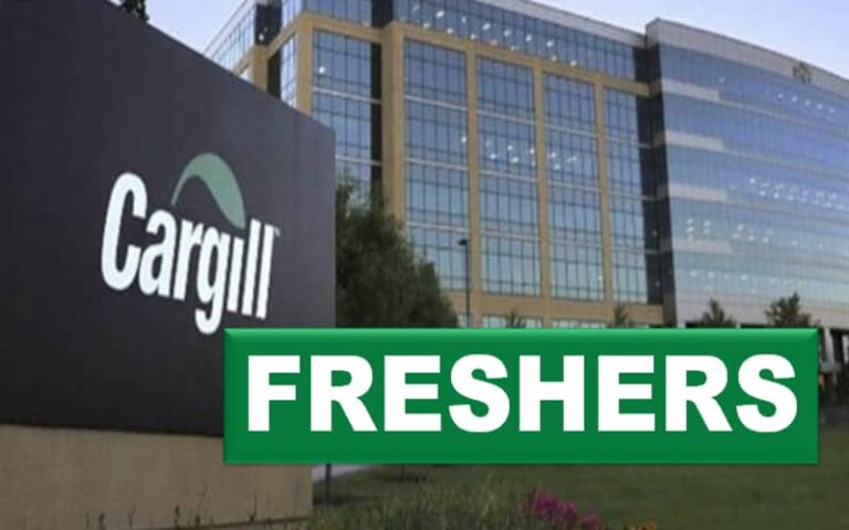 Cargill is Hiring for entry level | Analyst | Any Graduates or ...