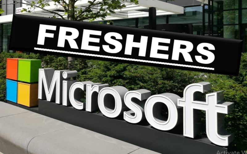 Microsoft Careers Opportunities for Graduate Freshers | Any Graduates Degree | 0 - 2 yrs