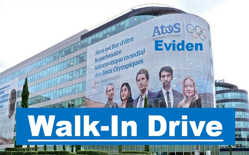 Atos Eviden Walk-In Interview | 17th Mar to 20th Mar 2025