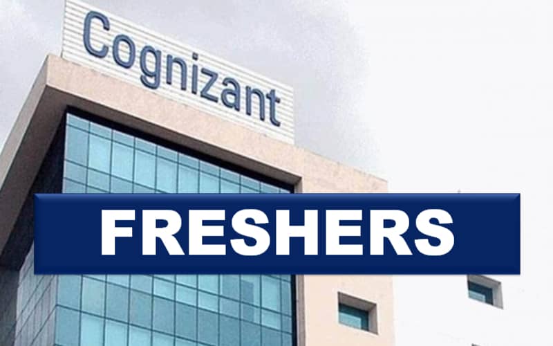 Cognizant Careers Opportunities for Graduate Fresher role | Exp 0 - 1 yrs