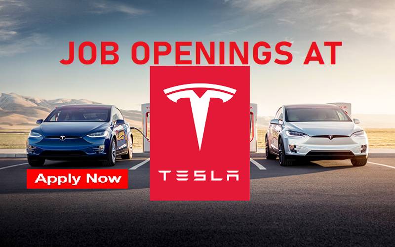 Tesla Careers Opportunities for Graduate Entry Level role | Tesla Internship | Exp 0 - 3 yrs