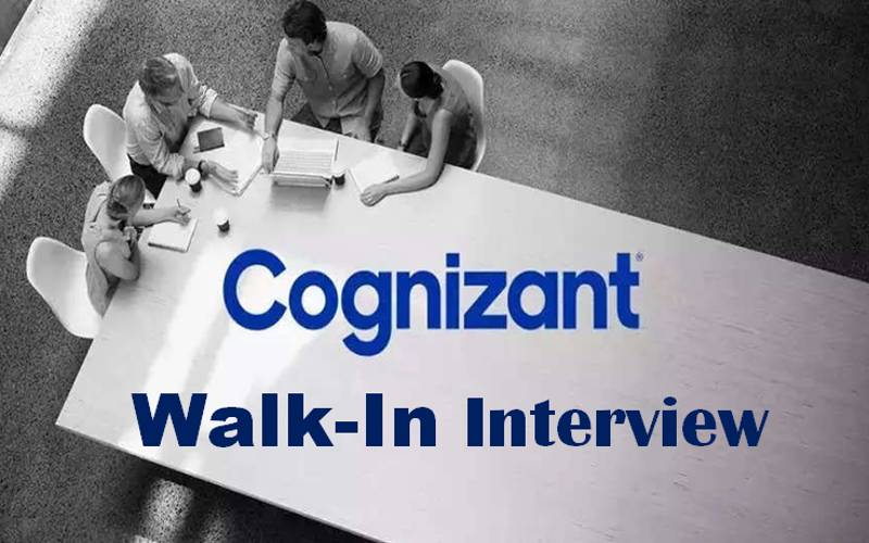 Cognizant Walk In Interview | 13th to 17th Sept 2022 | Any Graduate | Up to 7 yrs | Chennai