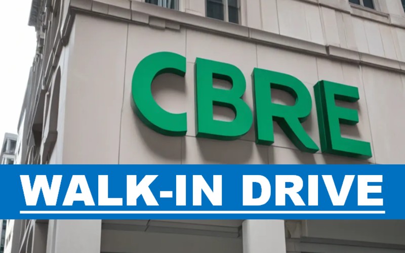 CBRE Walk-In Interview 2025 | 22nd March