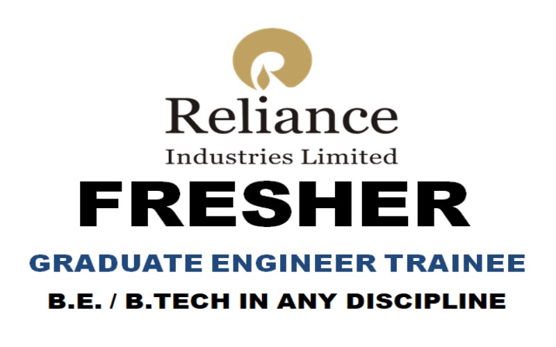 Reliance Caurrently Hiring Fresher Graduate Engineer Trainee for Any Engineering discipline, Apply now