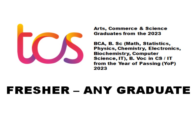TCS Urgently Inviting Fresh Graduates Any Discipline 2023,apply before 31st January 2023