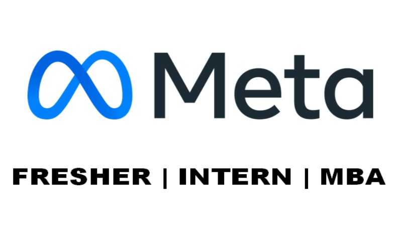 Meta Hiring Fresher Intern, MBA for Meta Global Operations, Apply Now