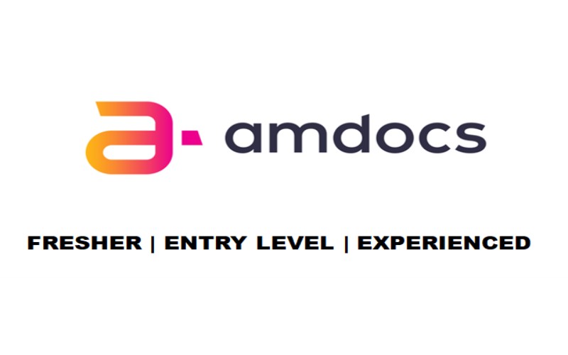 Entry Level Careers Opportunities at Amdocs for Graduate | Exp 1 - 5 yrs