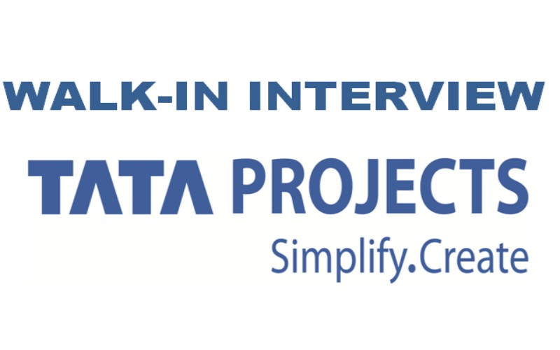 Walk-In Interviews at Tata Projects on 20 & 21 January 2023 for Experienced Diploma / Degree in Mechanical (Full Time).