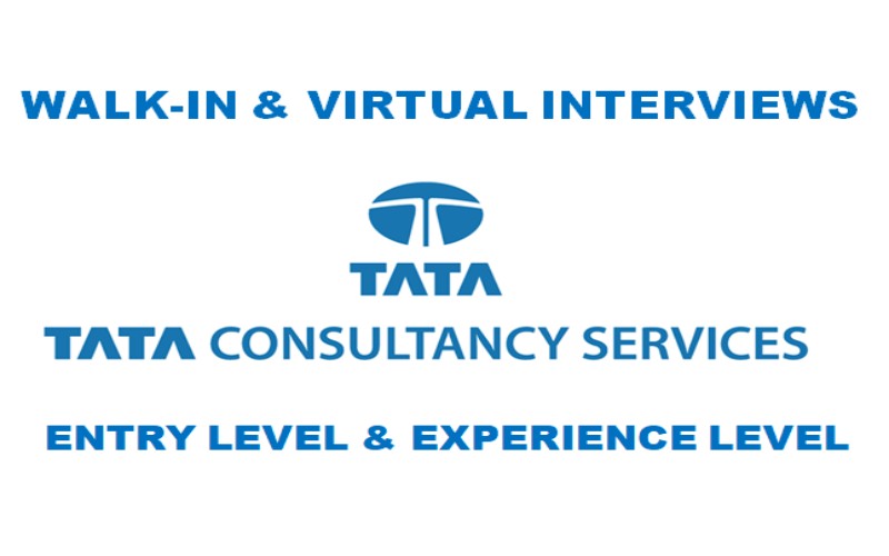 TCS Virtual Walk-In Interview | 19th January - 21 January 2023 at Tata Consultancy Services | 1 - 20 yrs | Chennai, Bengaluru, Hyderabad, NCR, PAN India