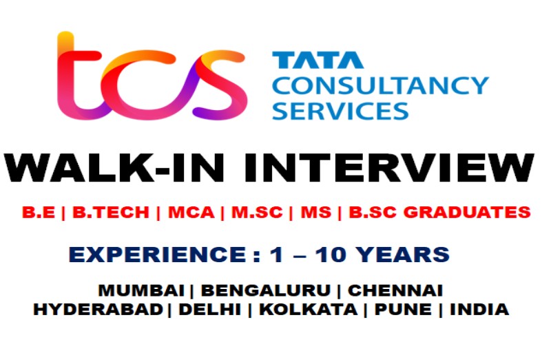 Tata Consultancy Services TCS Walk-In Interview | 7th Oct 2023