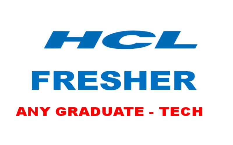 HCL is Recruiting Fresher, Entry Level | Junior Engineer | Graduates in 2020,2021,2022 | 0 - 3 yrs | Apply Now