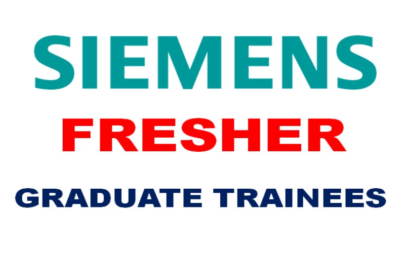 Entry Level Careers Opportunities at Siemens for Graduate Trainee | 0 - 0 yrs