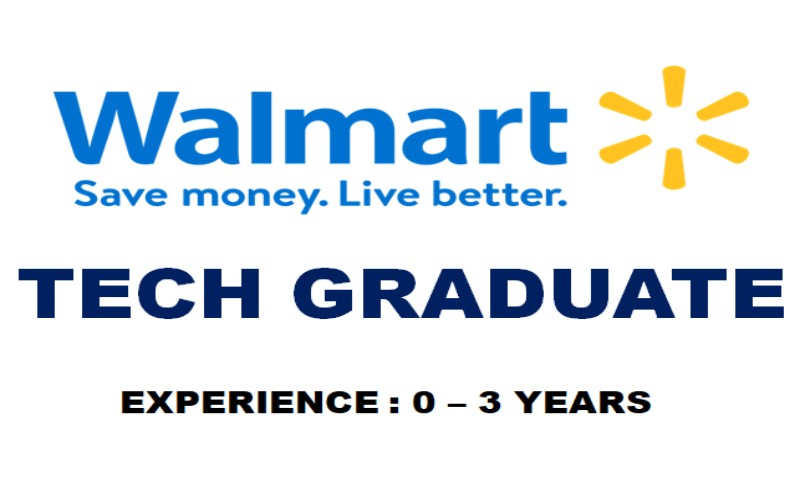 Requirements Entry Level Graduate at Walmart in Walmart Engineering team, Apply Now