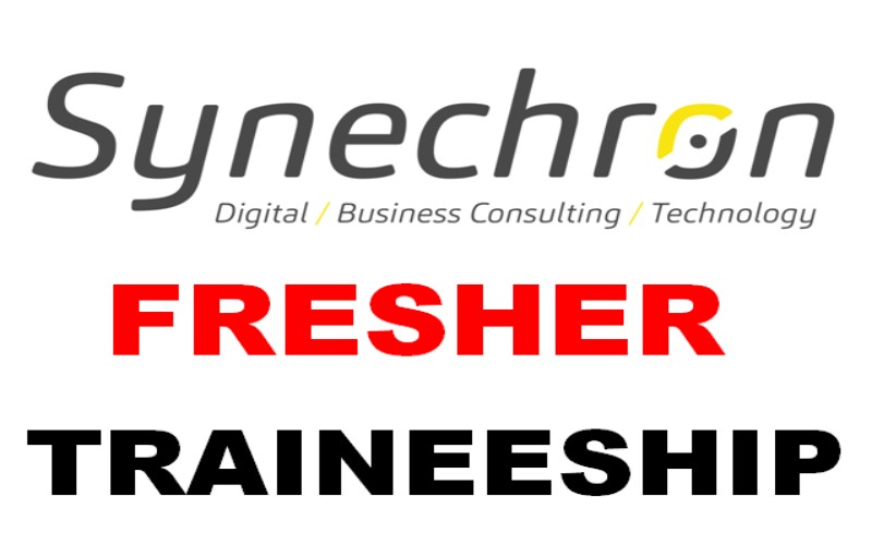 Synechron Traineeship 2023 for Young Technology Professional, Apply Now