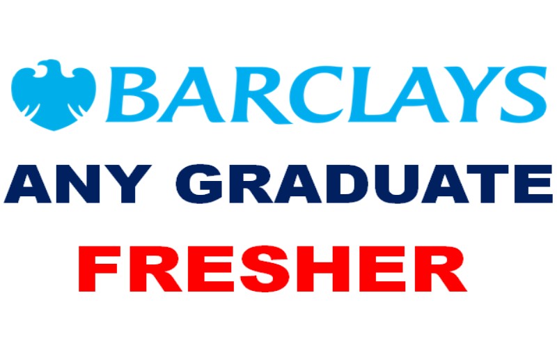 Hybrid Jobs Requirements for Graduate Freshers Analyst at Barclays in Operations, India, Apply Now